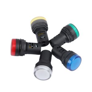 LLAVE PILOTO OJO DE BUEY 230V CORTO CHINT - Vista 8