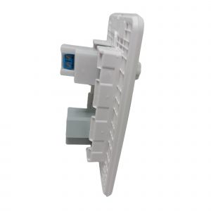 LLAVE LUZ DIMMER VARIADOR LUZ LED Y TOMA 10A ESPECIAL JELUZ VERONA MITO BL/BL - Vista 1