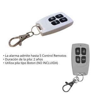 KIT 1 ALARMA INALAMBRICA WIFI + FREE APP CELULAR + GOOGLE HOME - Vista 5