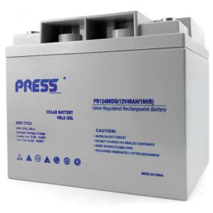 BATERIA DE GEL DE 12V 40 AH PRESS CICLO PROFUNDO - Vista 3