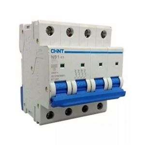 LLAVE TERMICA TETRAPOLAR 4X32A 10KA CURVA C CHINT