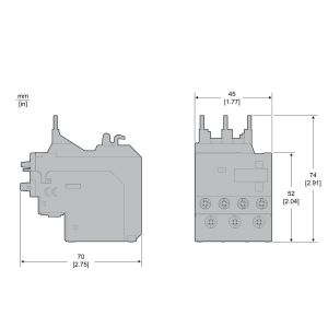RELEVO TERMICO TVS P/CONT E09/E038 12-18A SCHNEIDER - Vista 1