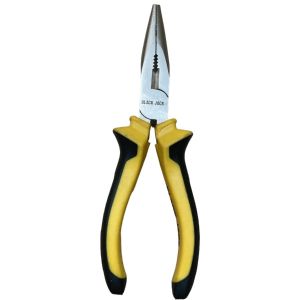 PINZA PUNTA RECTA 6" C/MANGO ERGOMETRICO BLACK JACK - Vista 1