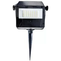 PROYECTOR SOLAR 20W FRIA C/ESTACA IP65 CANDELA