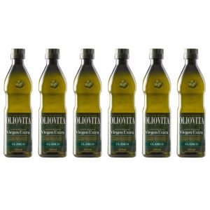 ACEITE DE OLIVA OLIOVITA CLASICO PET 500 ML X 6 UNIDADES