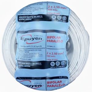 CABLE BIPOLAR 2.5 MM X 100 METROS EPUYEN - Vista 3