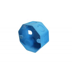 CAJA EMBUTIR OCTOGONAL TURQUESA STAR BOX