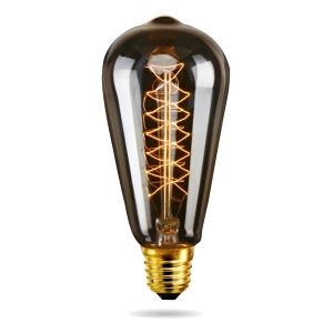 LAMPARA CANDELA LINEA VINTAGE INCANDESCENTE ST64 24W LUZ CALIDA