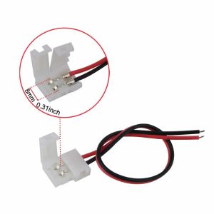 CONECTOR 3528/2835 C/CABLE SIMPLE MACROLED - Vista 4