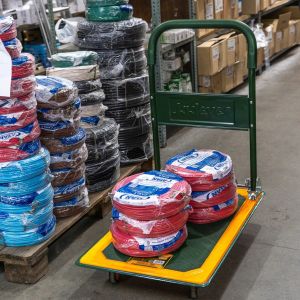 CARRETILLA DE PLATAFORMA PLEGABLE - CAPACIDAD: 300KGS JADEVER - Vista 3