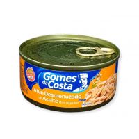 LATA DE ATUN DESMENUZADO EN ACEITE GOMES 170 GR (11745)