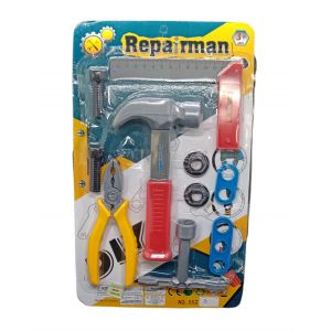 SET DE HERRAMIENTAS CON SIERRA, TENAZA, PINZAS Y MáS (9 PCS) - Vista 3