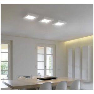 PANEL LED APLICAR CUADRADO 12W MACROLED - Vista 7