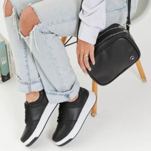 COMBO CHINA NEGRO BANDOLERA + ZAPA URBANA TALLE 36 - Vista 2