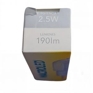 LAMPARA BIPIN OPAL G4 2.5W 220V MACROLED - Vista 4