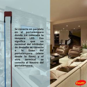 ACCESORIO INHIBIDOR DE DESTELLOS LINEA URBANA EXULTT - Vista 2