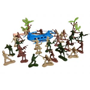 SET MILITAR SUBMARINO, SOLDADOS, ARBOLES, Y MáS - Vista 2