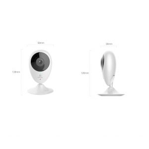 CAMARA SEGURIDAD IP WIFI VISIóN NOCTURNA EZVIZ MINI C2C WIFI 720 HD - Vista 2