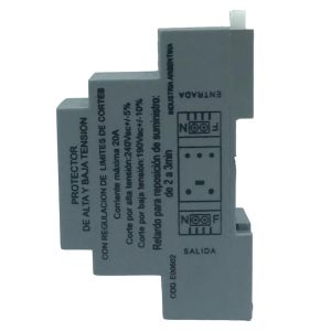 PROTECTOR DE ALTA Y BAJA TENSION PARA RIEL DIN 25A - Vista 4