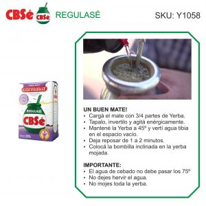 PAQUETE YERBA CBSE REGULASE 500 GR - Vista 3