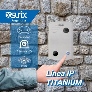 FRENTE ANTIVANDALICO C/ CAMARA IP ACCESS SURIX 1 PULSADOR + LECTOR RFID INTEGRADO - Vista 3