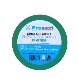 CINTA AISLADORA 10M 0.13MM*19MM PRONEXT - Vista 5