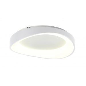 PLAFóN LED ACERO BLANCO 36W DISEñO MINIMALISTA