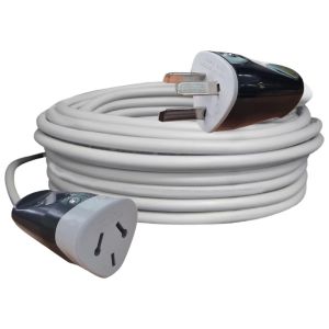 ALARGUE PROLONGADOR BLANCO 3X0.75 MM 25 MTS