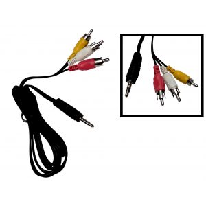 CABLE 3 PLUG RCA /1 PLUG 3.5 1.8 MTS ZURICH - Vista 2