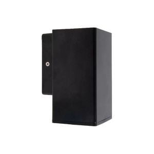 APLIQUES PARED DICRO CUADRADO UNIDIRECCIONAL CANDELA COLOR NEGRO IP65