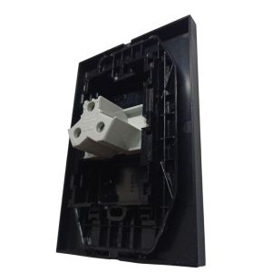 LLAVE ARMADA TOMA 10A JELUZ PLATINUM NEGRO - Vista 3