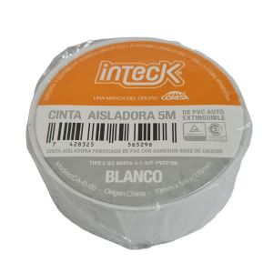 CINTA AISLADORA PVC  5 MTS INTECK - Vista 4