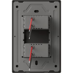 DIMMER LED DOBLE MILAN NEGRO MACROLED - Vista 1