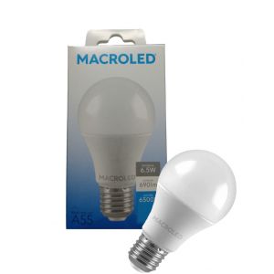 LAMPARA BULBO LED 6.5W E27 MACROLED - Vista 3