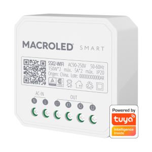 INTERRUPTOR SMART MACROLED - Vista 2