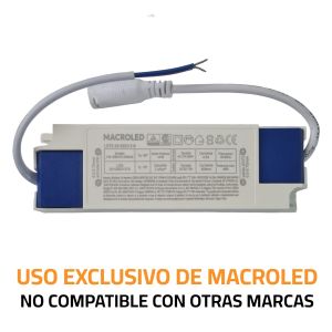 DRIVER PARA PANEL 40W 30X120 MACROLED - Vista 5