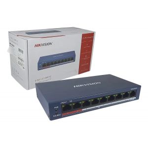 SWITCH POE 8 PUERTOS HIKVISION DS-3E0109P-E/MB 10/100MBPS - Vista 4