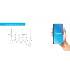 INTERRUPTOR SMART MACROLED - Vista 5