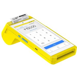 POINT SMART CHIP 4GB QR + IMPRESORA POSNET COLOR AMARILLO - Vista 2