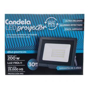 REFLECTOR LED 30W EXTERIOR CANDELA - Vista 2