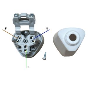 FICHA HEMBRA 3 PATAS 10A AXIAL EXULTT - Vista 5