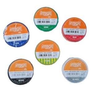 CINTA AISLADORA PVC 20 MTS INTECK - Vista 26