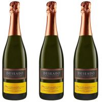 CHAMPAGNE DESEADO DULCE 750 ML X 3 BOTELLAS