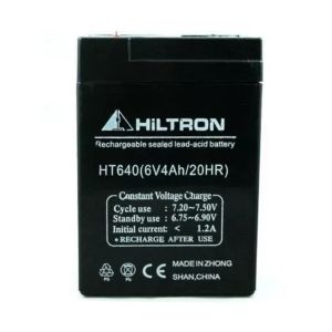 BATERIA DE GEL DE 6V 4A HILTRON