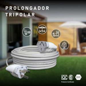 ALARGUE PROLONGADOR 3X0.75MM DE 10 MTS STAR BOX - Vista 2