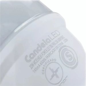 LAMPARA LED HIGH POWER 20W FRIA CANDELA - Vista 4