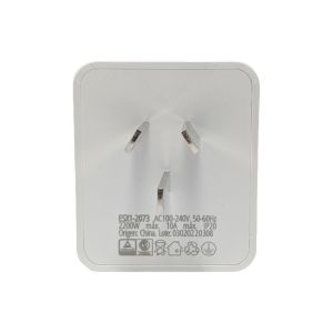 ENCHUFE TOMA INTELIGENTE SMART 10A ALEXA GOOGLE MACROLED BLANCO - Vista 3