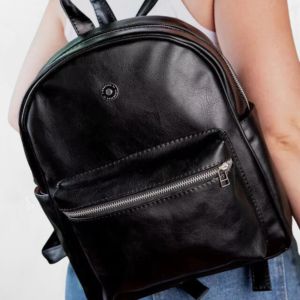 MOCHILA ECO CUERO URBANA TRINI LIBERTA - Vista 4