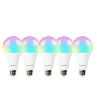 LAMPARA BULBO SMART LED 9W WIFI RGB CANDELA X5 UNIDADES