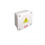 CAJA DE PASO ESTANCA IP65 EXTERIOR 90 X 90 X 55 MM BLANCO